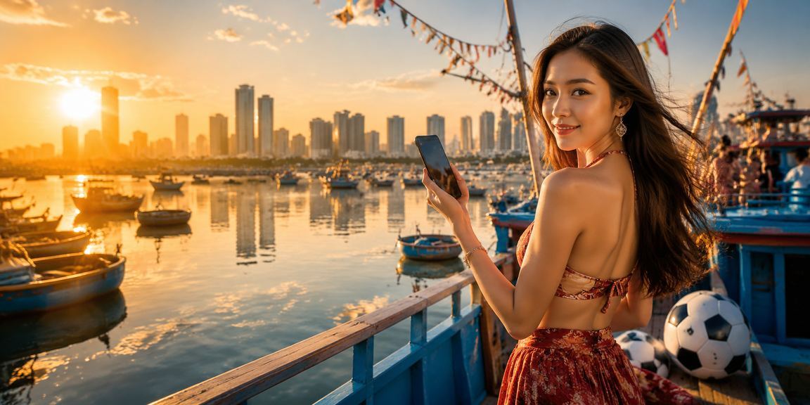 Cá cược bóng đá tại bãi biển Mũi Né sôi động